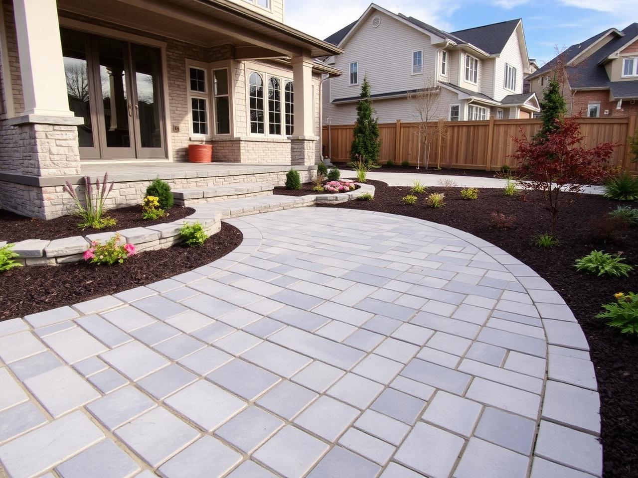 Interlocking & Stone